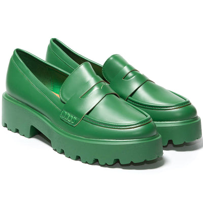 Γυναικεία παπούτσια Ebio, Σκούρο πράσινο 2