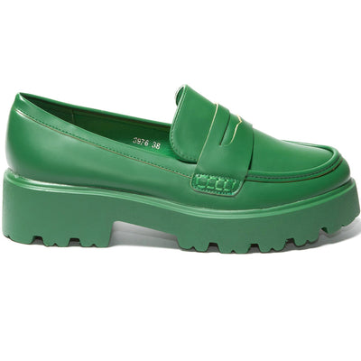 Γυναικεία παπούτσια Ebio, Σκούρο πράσινο 3