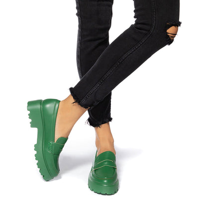 Γυναικεία παπούτσια Ebio, Σκούρο πράσινο 1