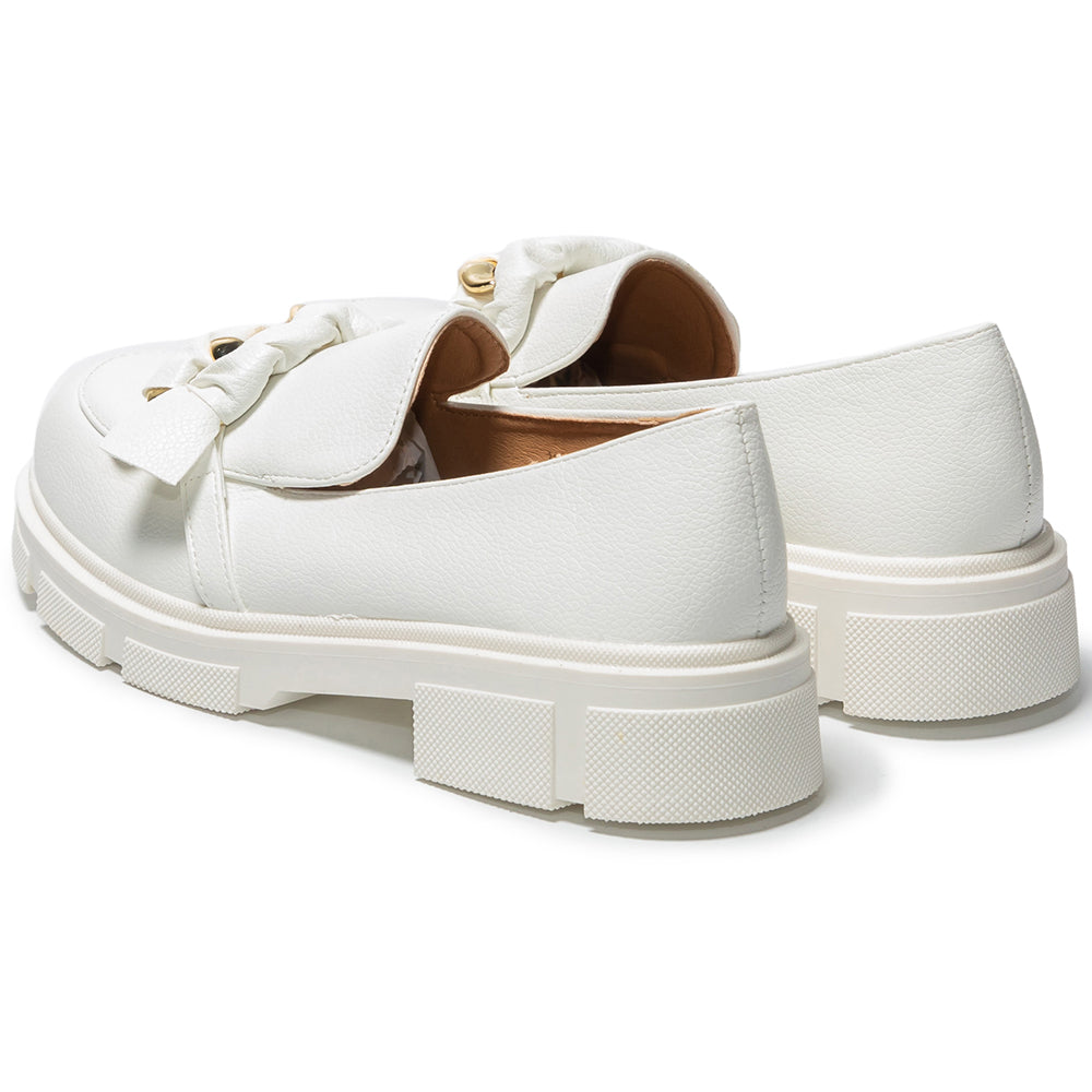 Γυναικεία παπούτσια Ebrilla, Λευκό 4