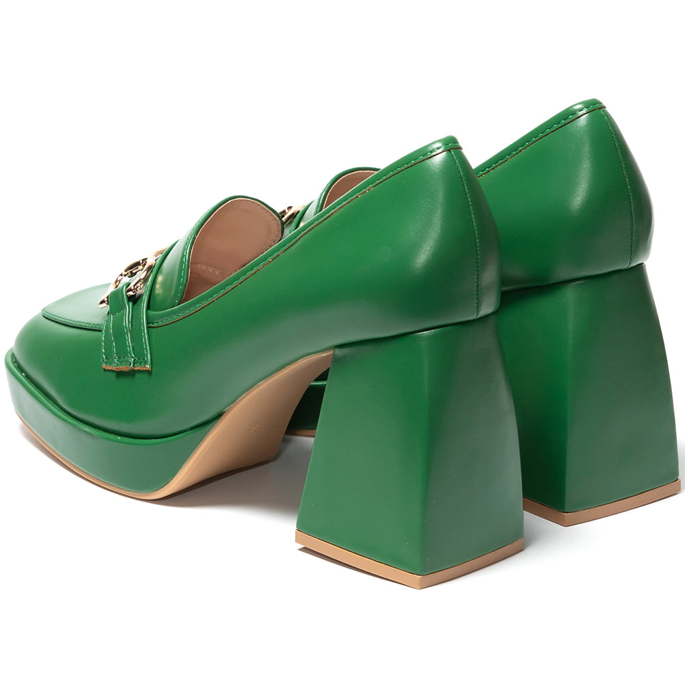 Γυναικεία παπούτσια Echidna, Σκούρο πράσινο 4