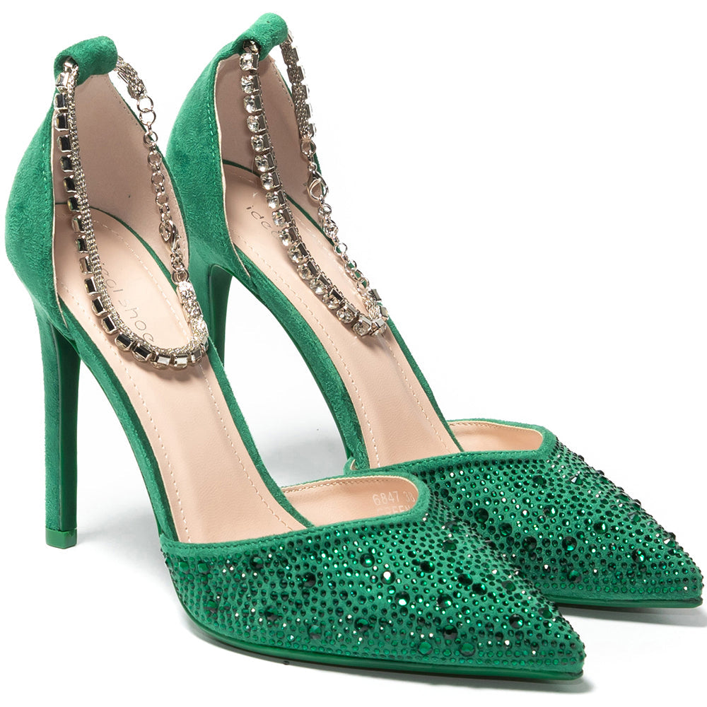 Γυναικεία παπούτσια Eden, Πράσινο 2