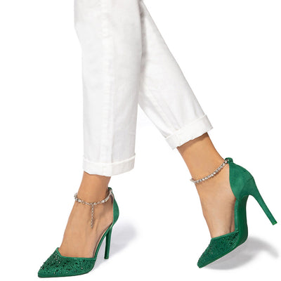 Γυναικεία παπούτσια Eden, Πράσινο 1