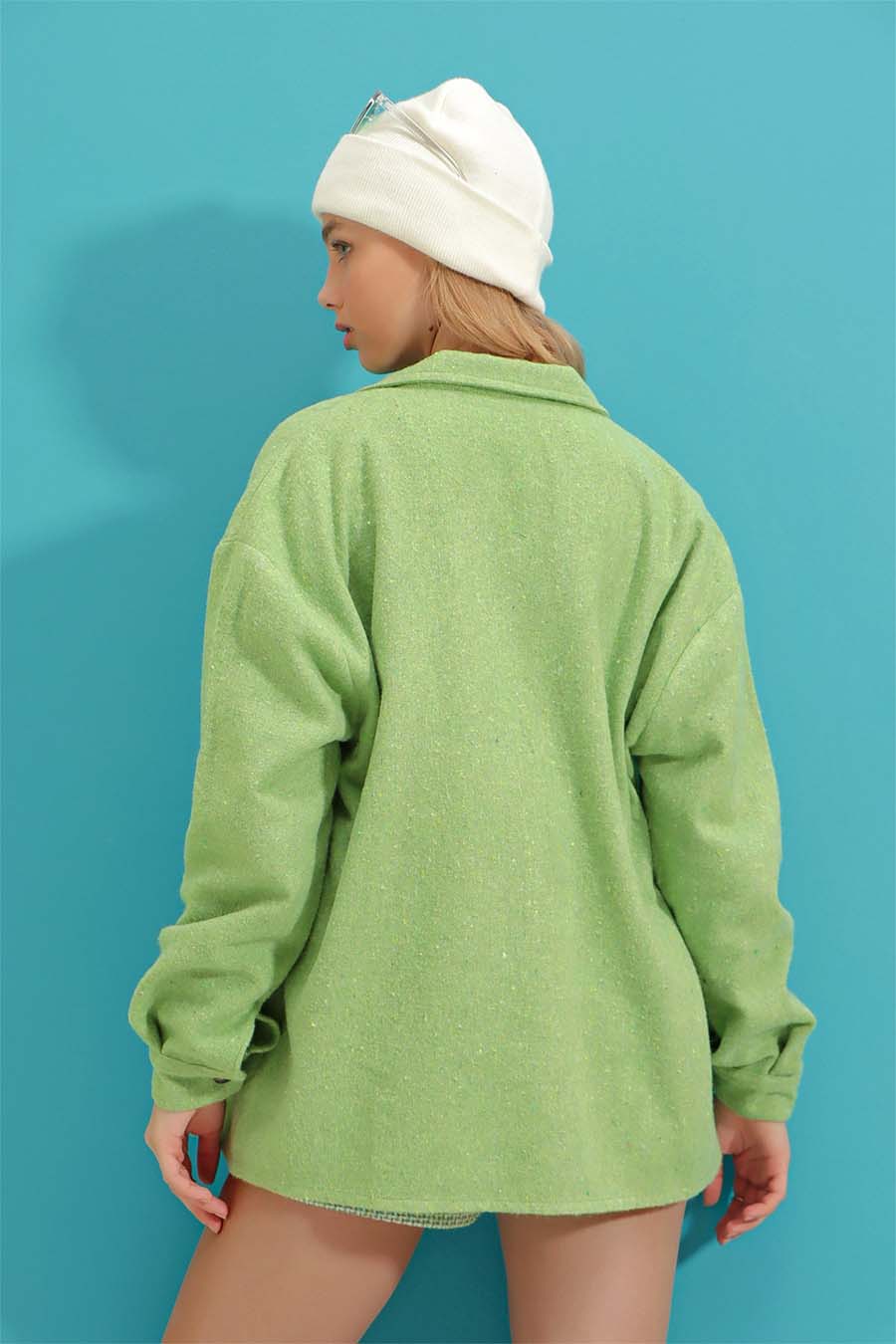 Γυναικείο πουκάμισο Eleanor, Ανοιχτό πράσινο 5