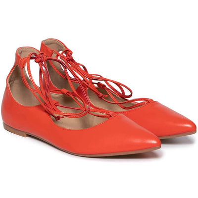 Γυναικεία παπούτσια Elinor, Κόκκινο 2