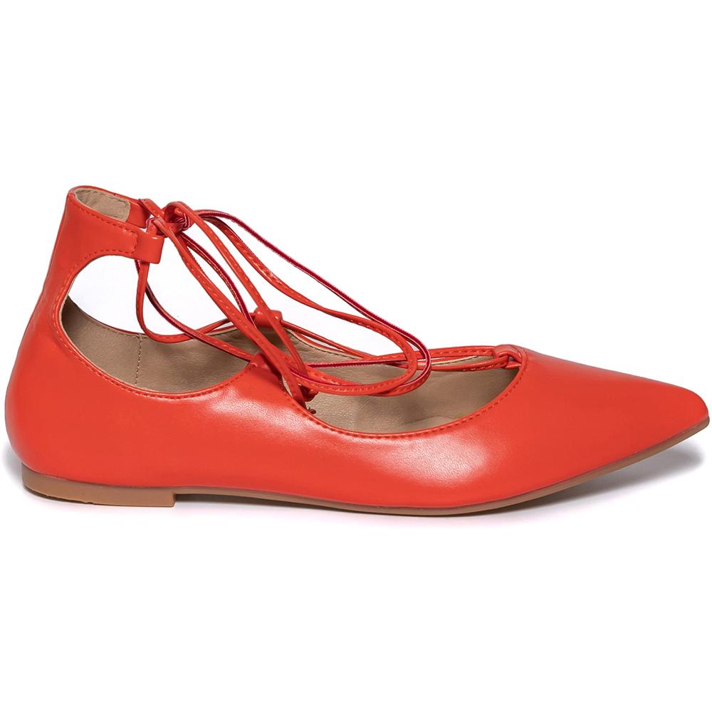 Γυναικεία παπούτσια Elinor, Κόκκινο 3