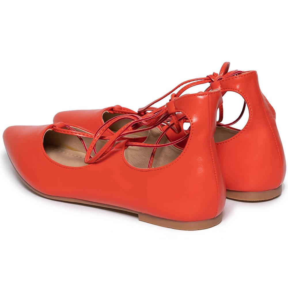Γυναικεία παπούτσια Elinor, Κόκκινο 4