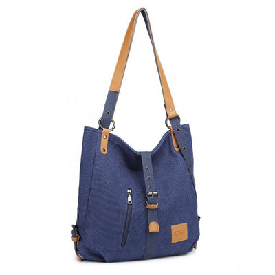 Γυναικεία τσάντα μετατρέψιμη σε σακίδιο Elora, Μπλε 1