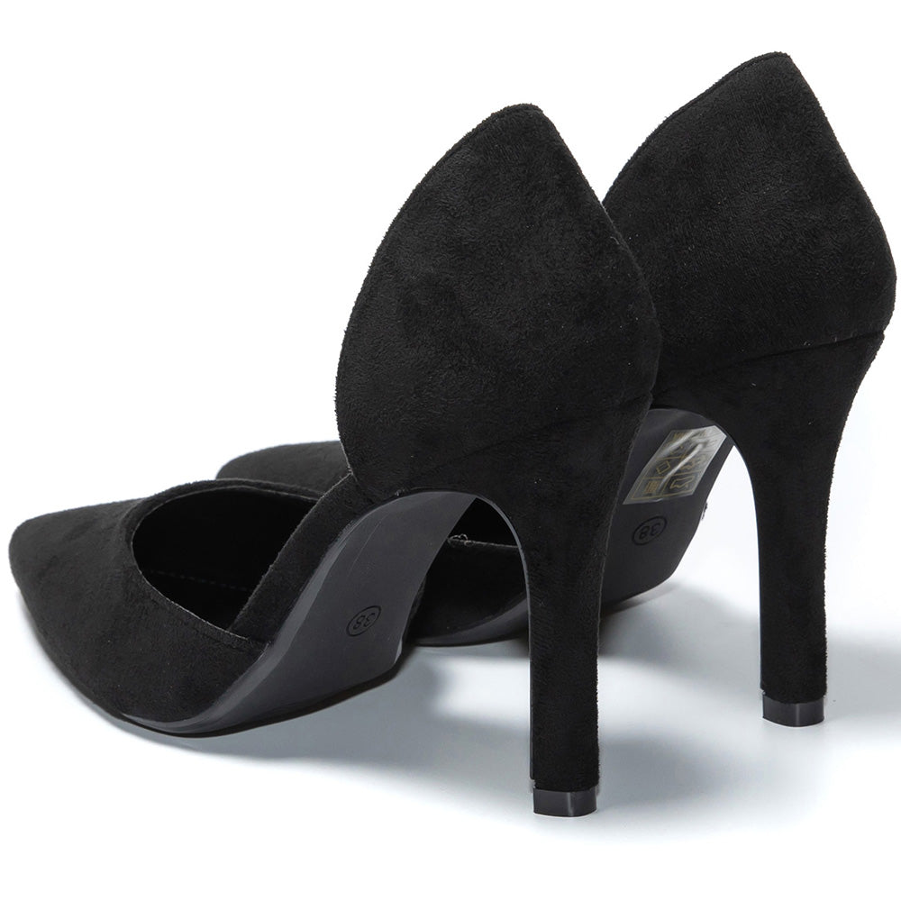 Γυναικεία παπούτσια Emylin, Μαύρο 4