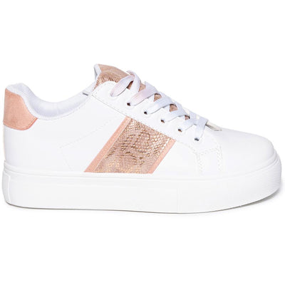 Γυναικεία αθλητικά παπούτσια Estee, Λευκό/Ροζ 3