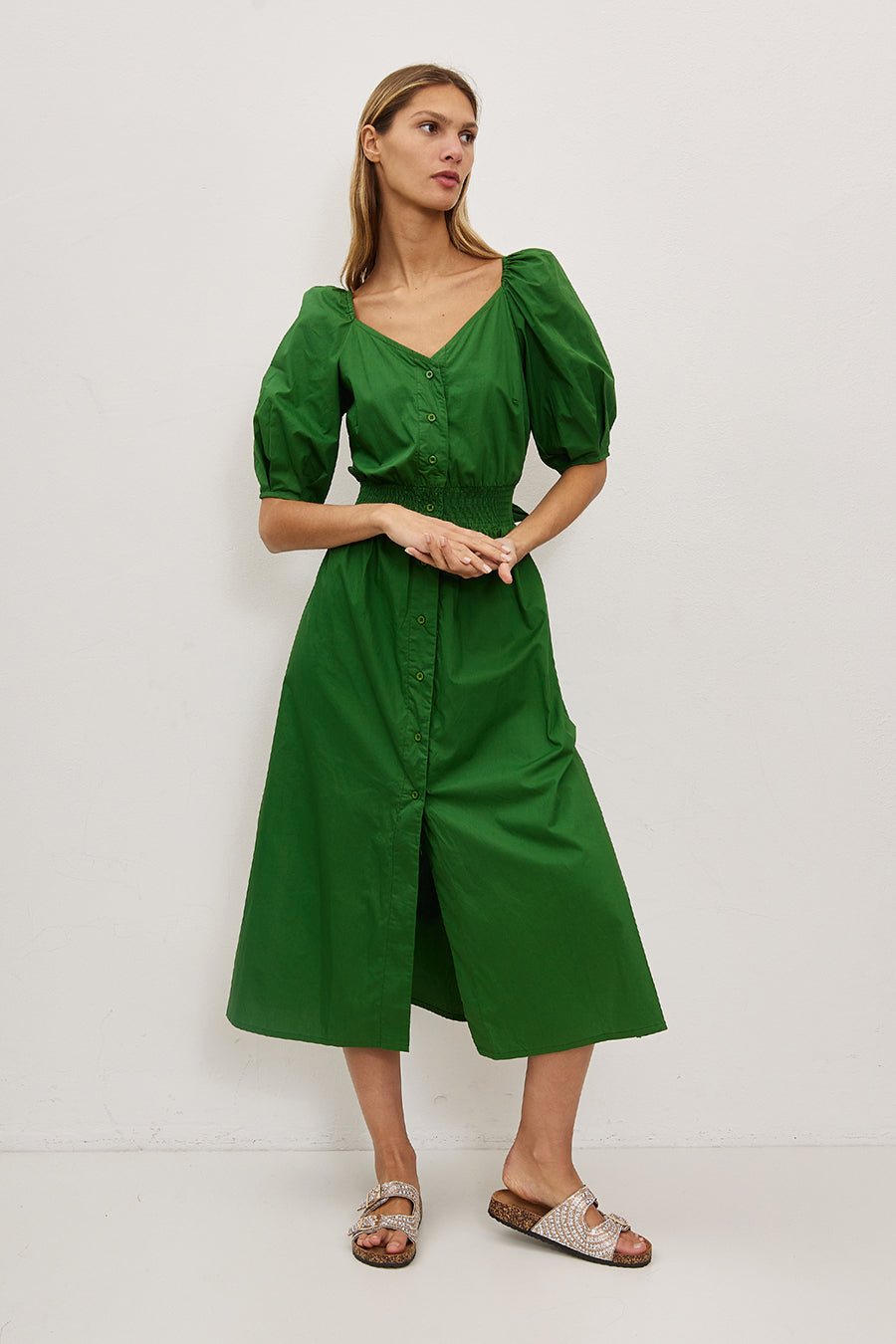Γυναικείο φόρεμα Eveline, Πράσινο 1