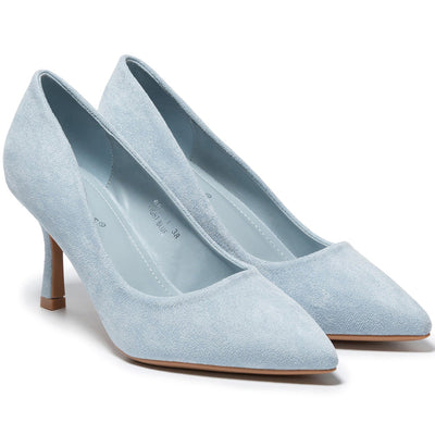 Γυναικεία παπούτσια Faenona, Γαλάζιο 2