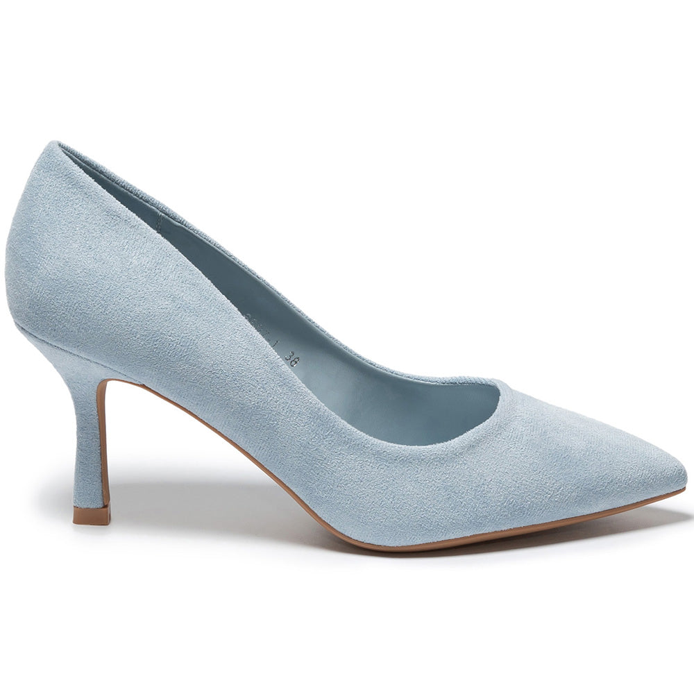 Γυναικεία παπούτσια Faenona, Γαλάζιο 3