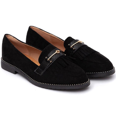 Γυναικεία παπούτσια Foue, Μαύρο 2