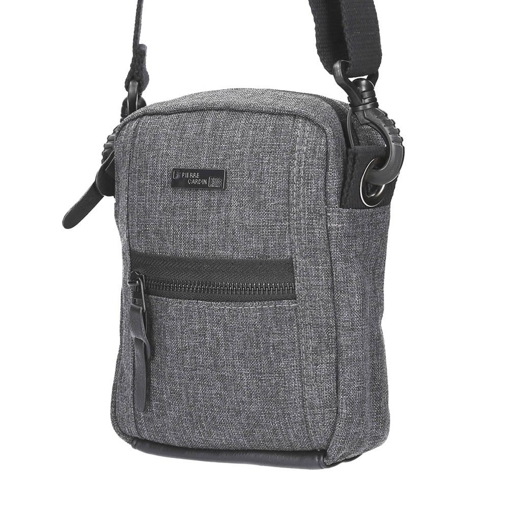 Pierre Cardin | Ανδρική τσάντα GBU536, Μαύρο 2