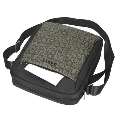 Pierre Cardin | Ανδρική τσάντα GBU522, Μαύρο/Μπεζ 4