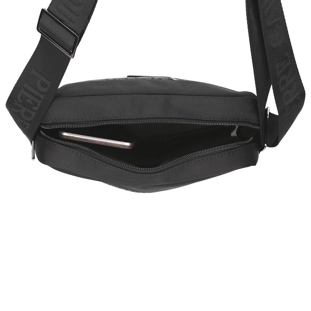 Pierre Cardin | Ανδρική τσάντα GBU522, Μαύρο/Μπεζ 6