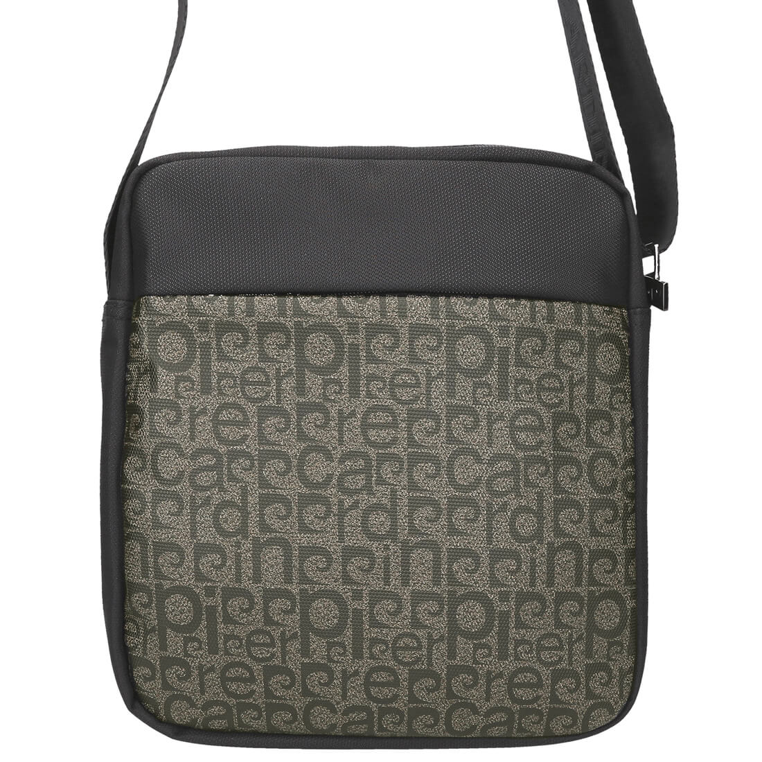 Pierre Cardin | Ανδρική τσάντα GBU522, Μαύρο/Μπεζ 7
