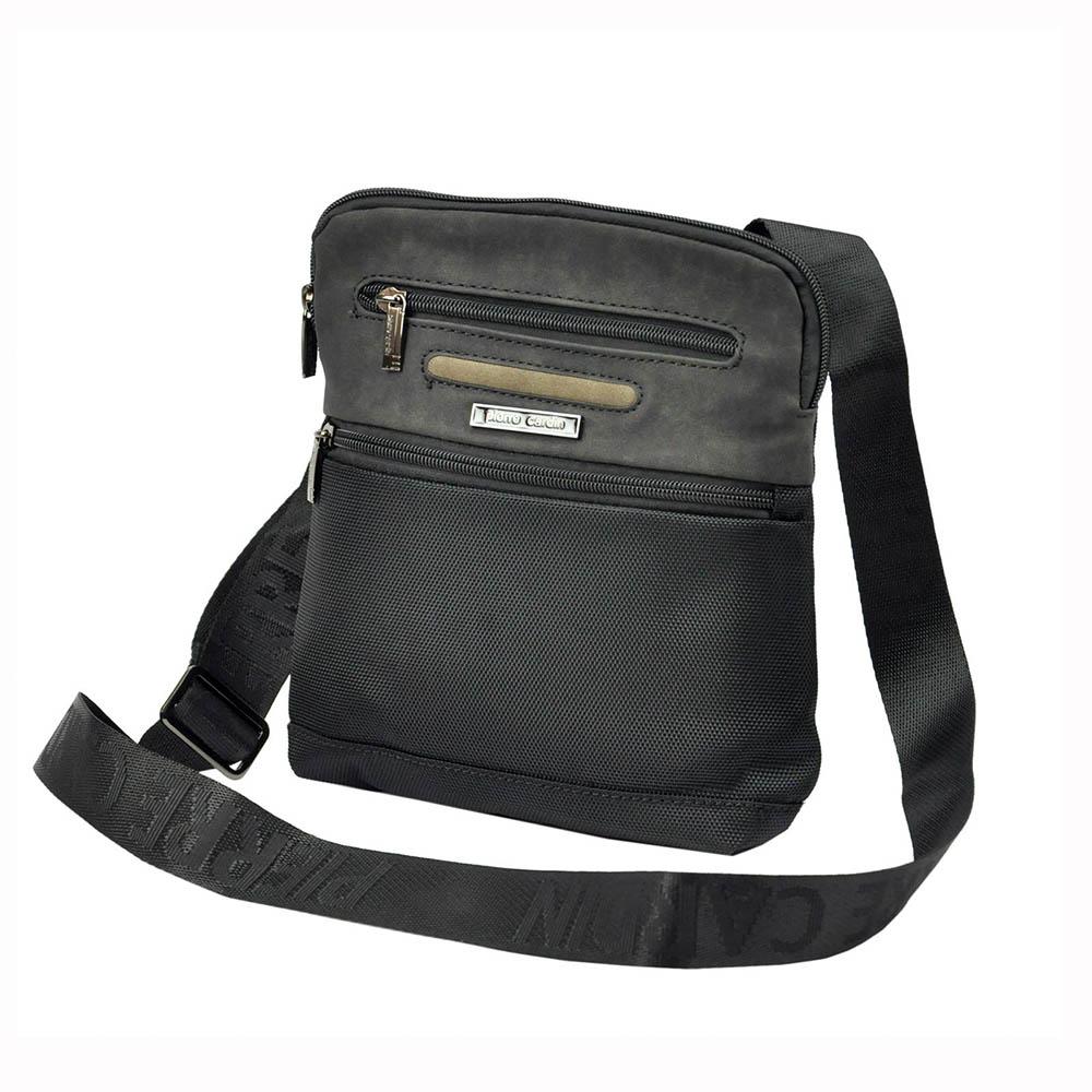 Pierre Cardin | Ανδρική τσάντα GBU533, Μαύρο 2