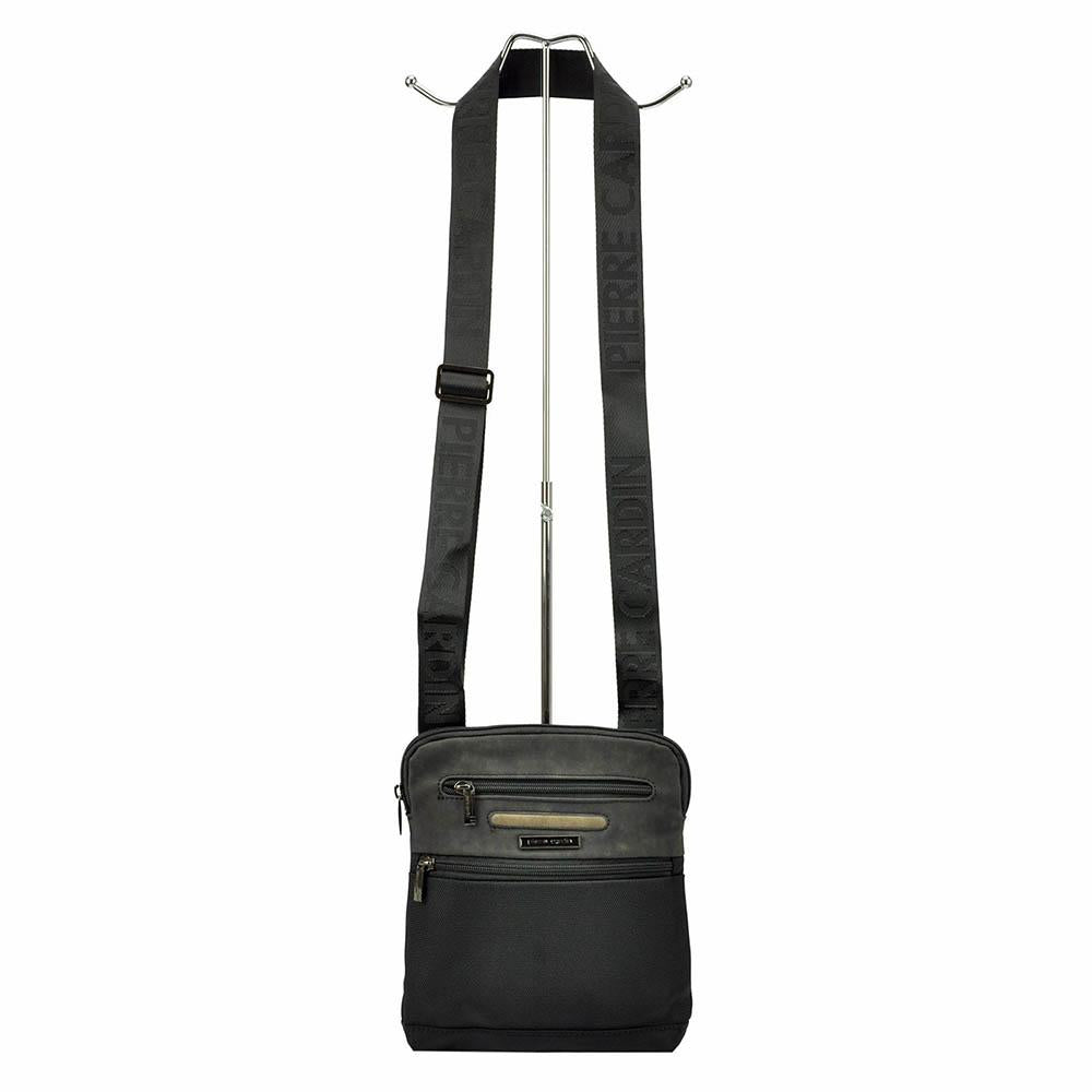Pierre Cardin | Ανδρική τσάντα GBU533, Μαύρο 4
