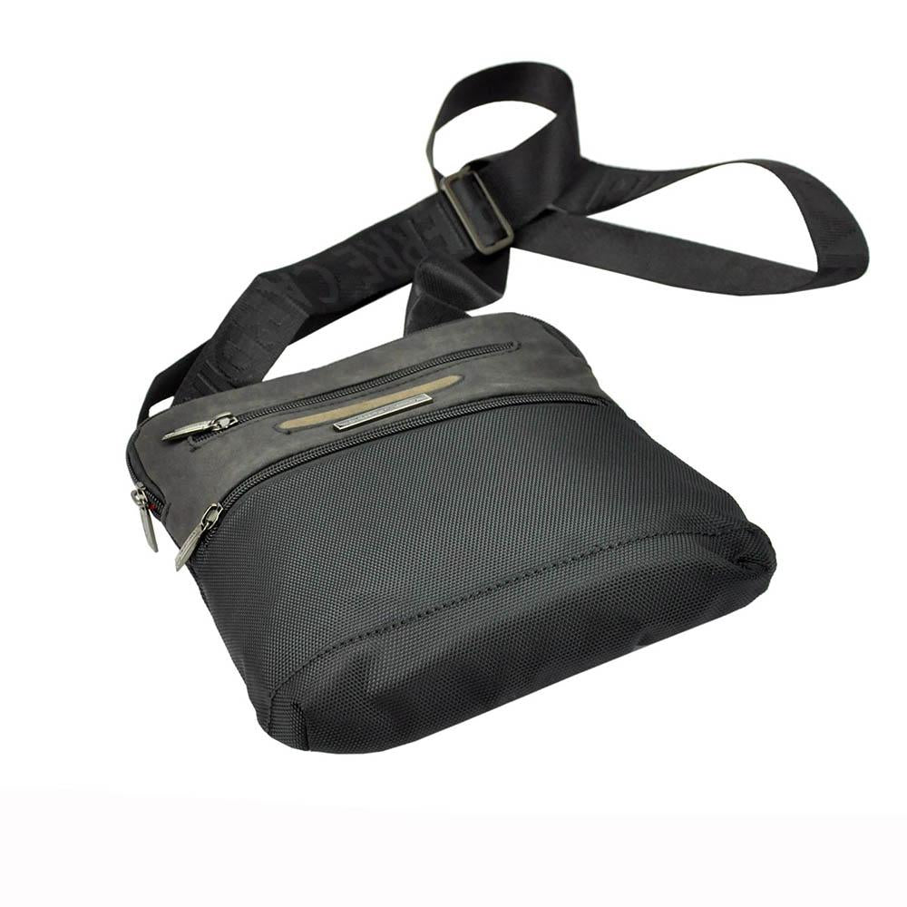 Pierre Cardin | Ανδρική τσάντα GBU533, Μαύρο 7