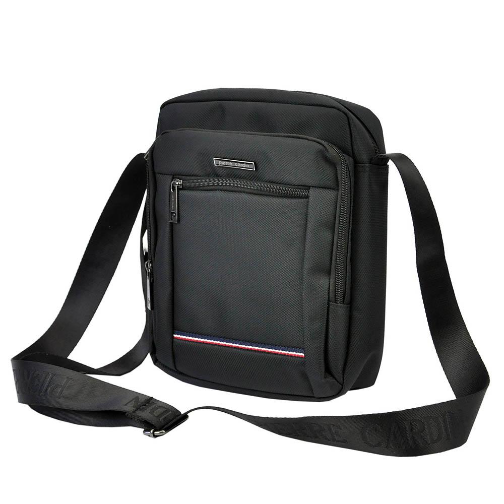 Pierre Cardin | Ανδρική τσάντα GBU537, Μαύρο 2