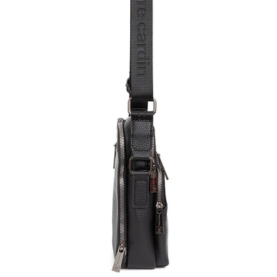 Pierre Cardin | Ανδρική τσάντα GBU557, Μαύρο 3