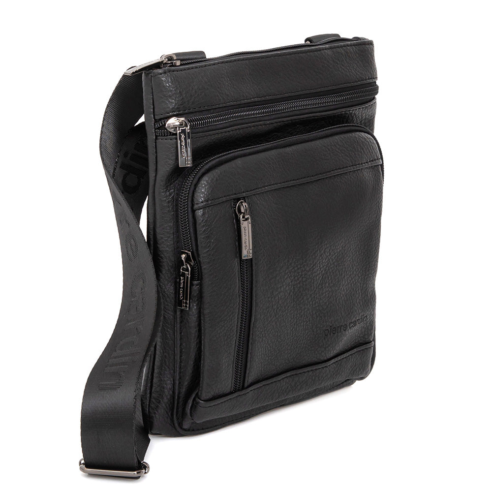 Pierre Cardin | Ανδρική τσάντα GBU571, Μαύρο 2