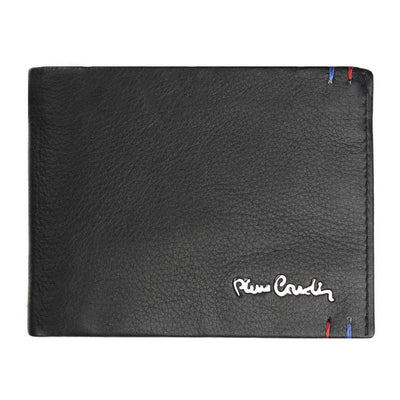 Pierre Cardin | Ανδρικό πορτοφόλι από γνήσιο φυσικό δέρμα GPB013, Μαύρο 1