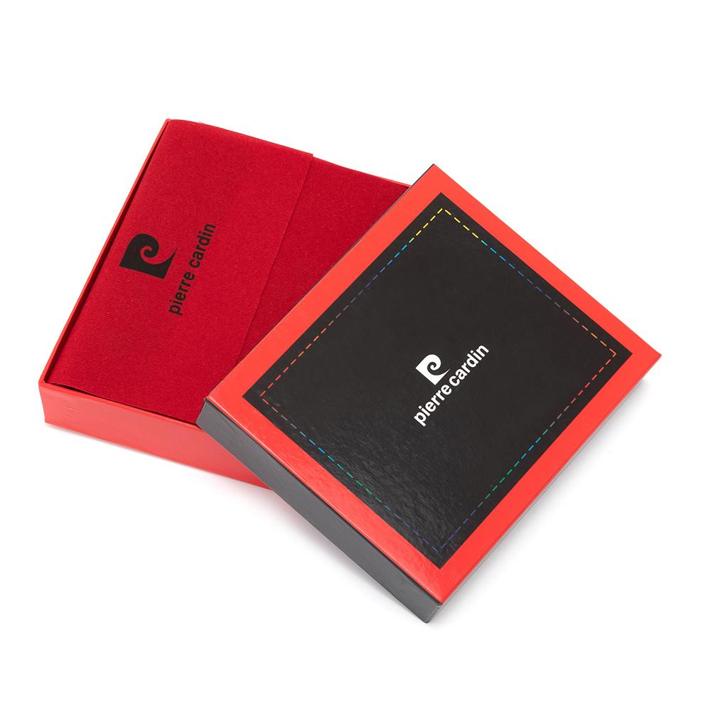 Pierre Cardin | Ανδρικό πορτοφόλι από γνήσιο φυσικό δέρμα GPB025, Μαύρο 2
