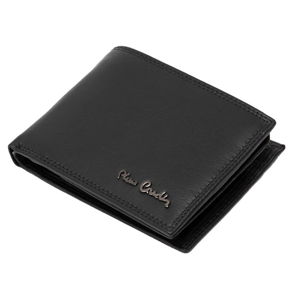 Pierre Cardin | Ανδρικό πορτοφόλι από γνήσιο φυσικό δέρμα GPB025, Μαύρο 3