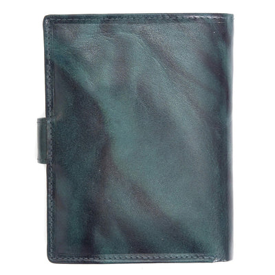 Pierre Cardin | Ανδρικό πορτοφόλι από γνήσιο φυσικό δέρμα GPB055, Πράσινο - με προστασία ασύρματης ανάγνωσης RFID 5
