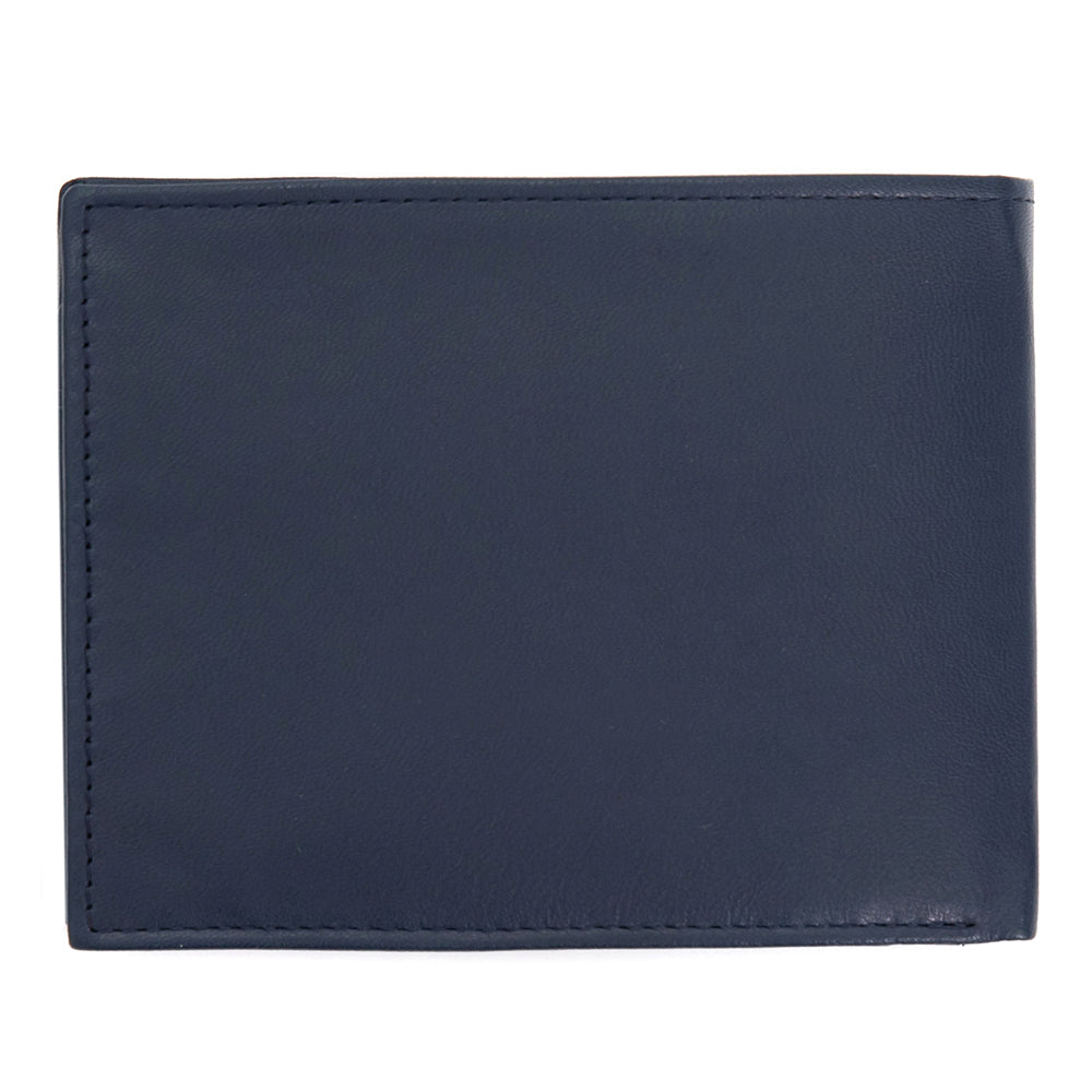 Pierre Cardin | Ανδρικό πορτοφόλι από γνήσιο φυσικό δέρμα GPB083, Μπλε/Κόκκινο 5