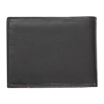 Pierre Cardin | Ανδρικό πορτοφόλι από γνήσιο φυσικό δέρμα GPB088, Μαύρο - με προστασία ασύρματης ανάγνωσης RFID 4