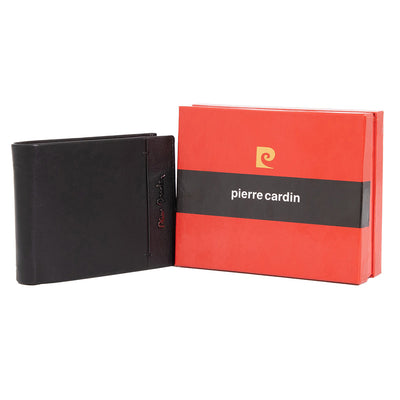 Pierre Cardin | Ανδρικό πορτοφόλι από γνήσιο φυσικό δέρμα GPB096, Μαύρο 2