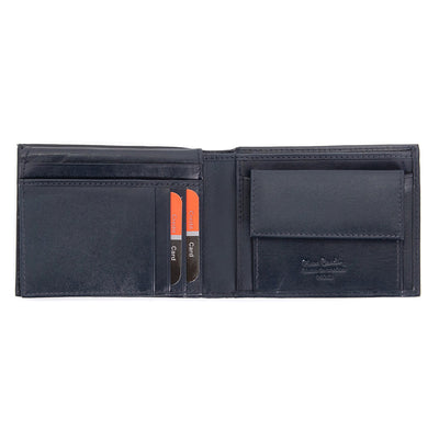 Pierre Cardin | Ανδρικό πορτοφόλι από γνήσιο φυσικό δέρμα GPB098, Μαύρο 4