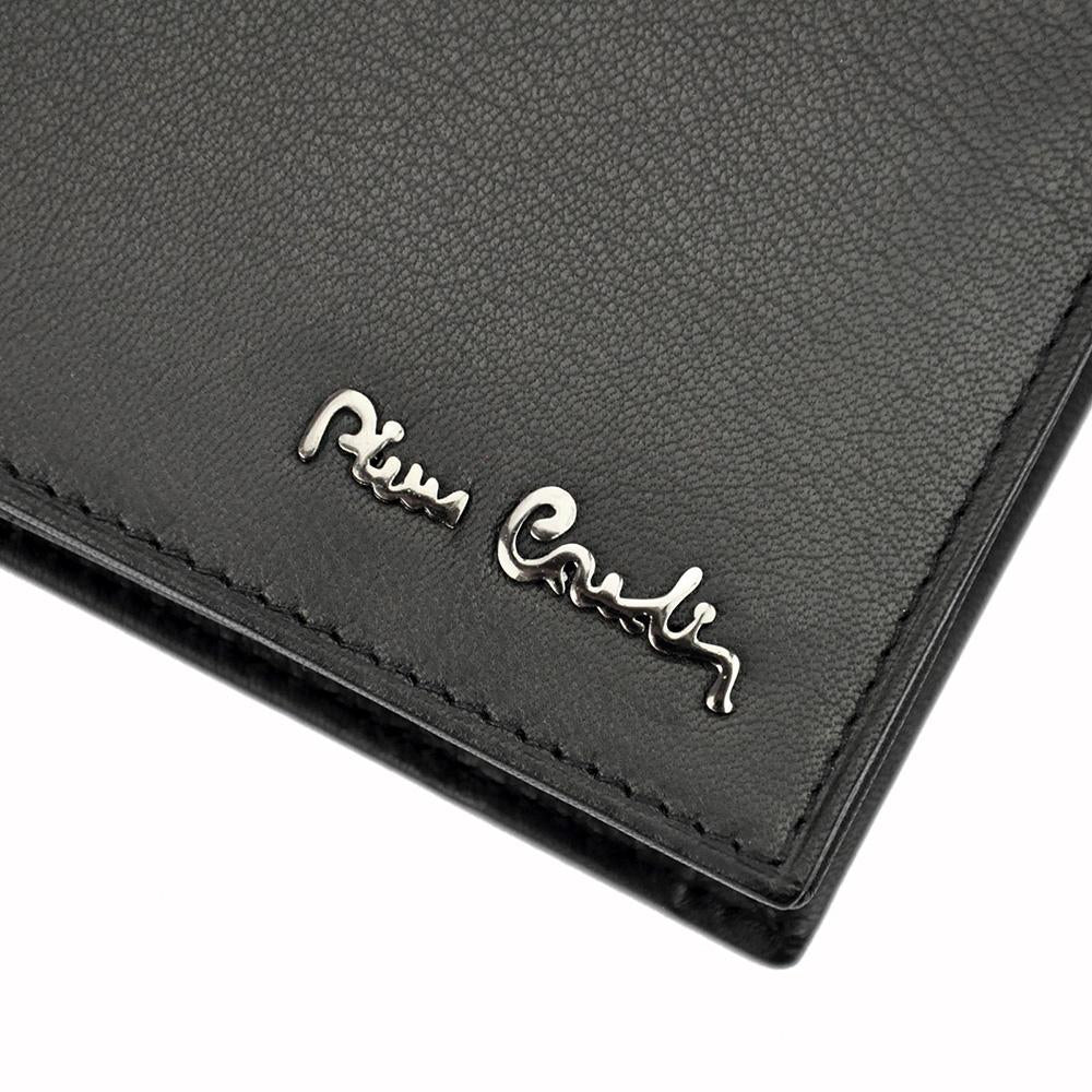 Pierre Cardin | Ανδρικό πορτοφόλι από γνήσιο φυσικό δέρμα GPB301, Μαύρο - με προστασία ασύρματης ανάγνωσης RFID 4