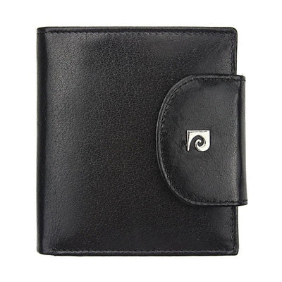 Pierre Cardin | Ανδρικό πορτοφόλι από γνήσιο φυσικό δέρμα GPB376, Μαύρο 1