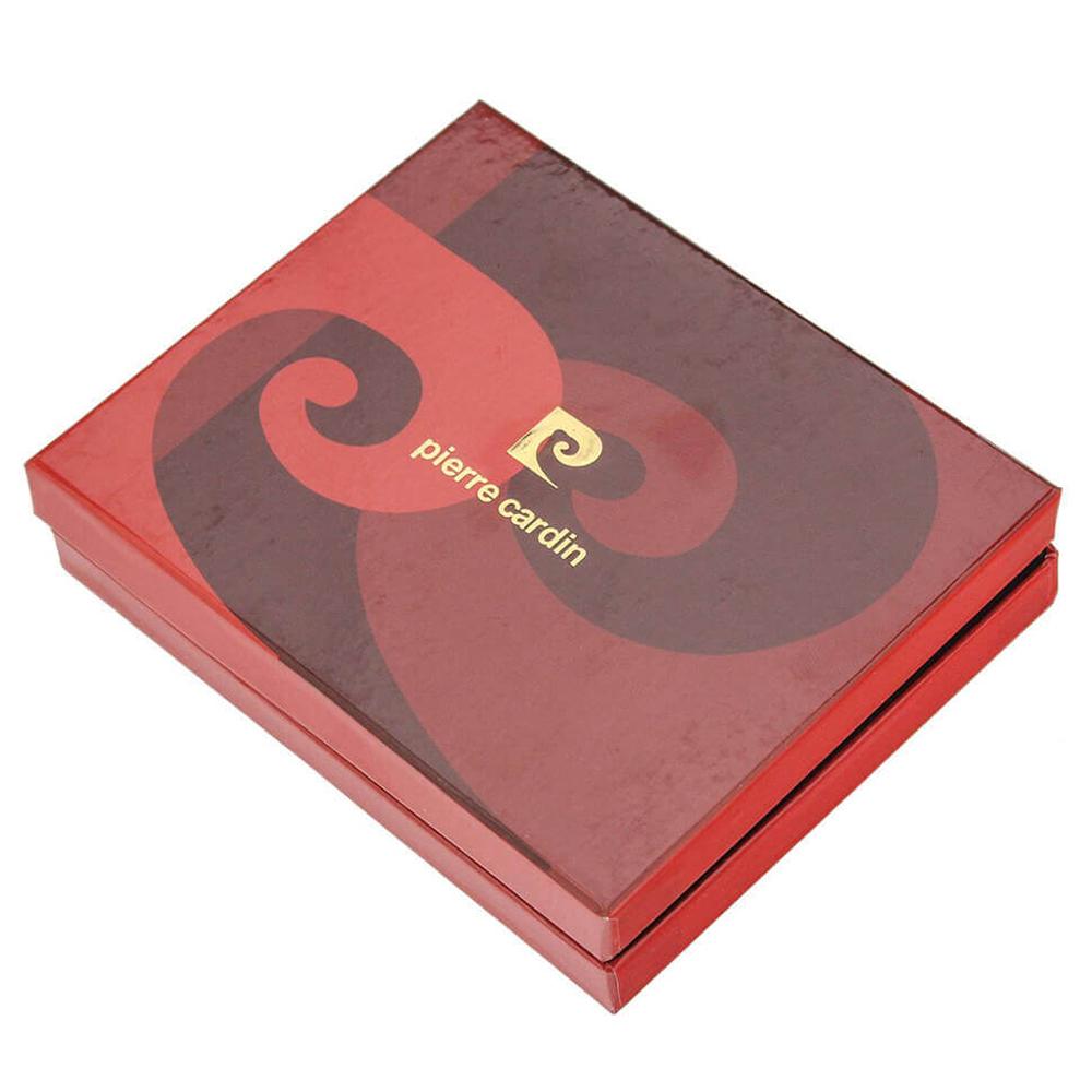 Pierre Cardin | Ανδρικό πορτοφόλι από γνήσιο φυσικό δέρμα GPB393, Μαύρο 7