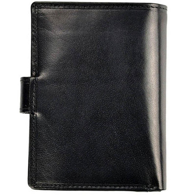 Ανδρικό πορτοφόλι από γνήσιο φυσικό δέρμα GPB631, Μαύρο 11