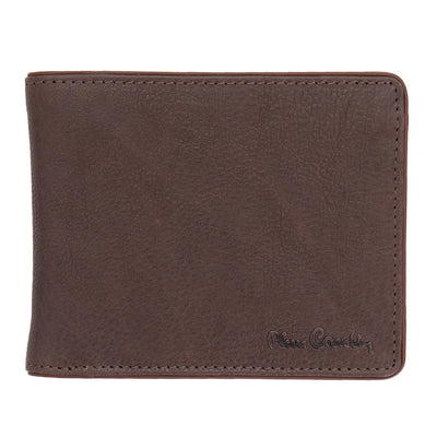 Pierre Cardin | Ανδρικό πορτοφόλι από γνήσιο φυσικό δέρμα GPB724, Καφέ 1