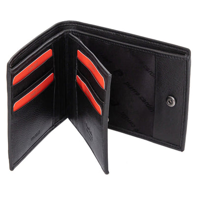 Pierre Cardin | Ανδρικό πορτοφόλι από γνήσιο φυσικό δέρμα GPB725, Μαύρο 5