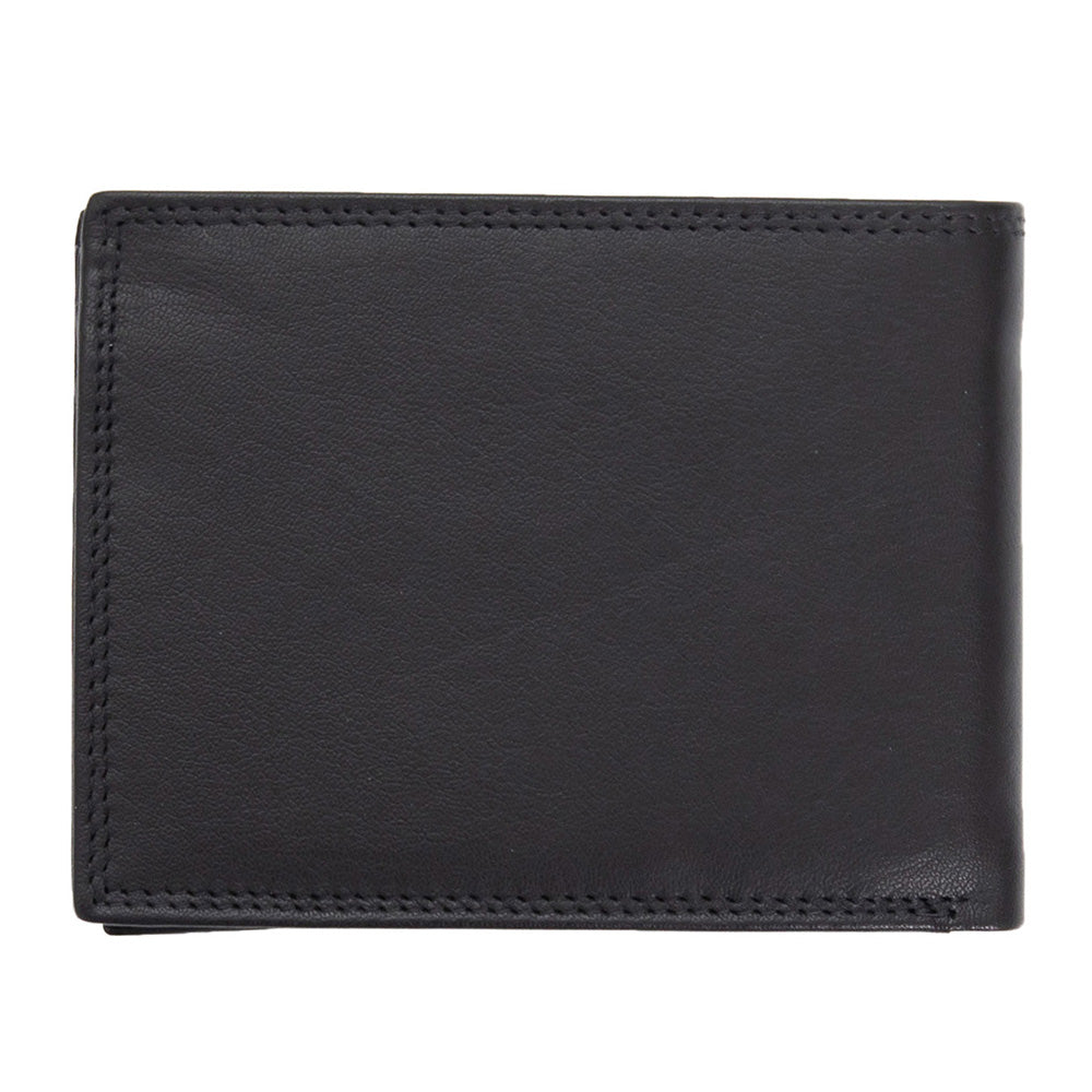 Pierre Cardin | Ανδρικό πορτοφόλι από γνήσιο φυσικό δέρμα GPB731, Μαύρο - με προστασία ασύρματης ανάγνωσης RFID 5