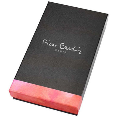 Pierre Cardin | Γυναικείο πορτοφόλι από γνήσιο φυσικό δέρμα GPD016, Βουργουνδί 6