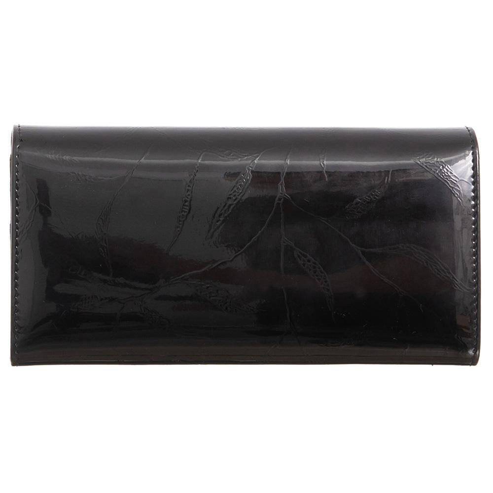 Pierre Cardin | Γυναικείο πορτοφόλι από γνήσιο φυσικό δέρμα GPD016, Μαύρο 4