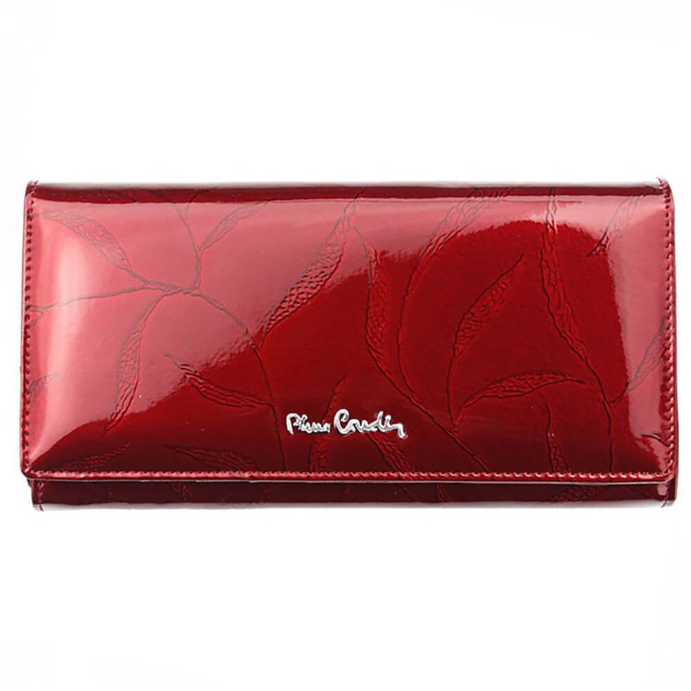 Pierre Cardin | Γυναικείο πορτοφόλι από γνήσιο φυσικό δέρμα GPD016, Κόκκινο 1