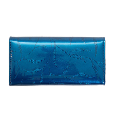 Pierre Cardin | Γυναικείο πορτοφόλι από γνήσιο φυσικό δέρμα GPD027, Μπλε 5