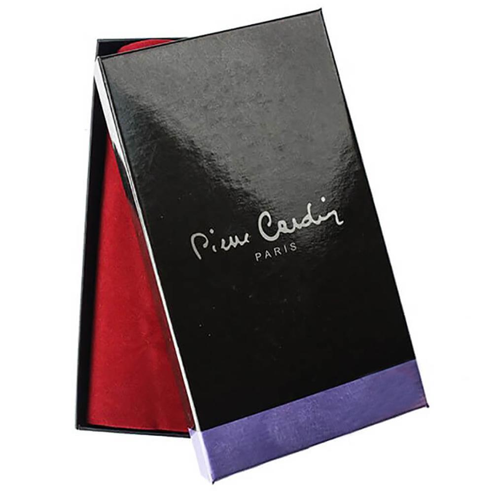 Pierre Cardin | Γυναικείο πορτοφόλι από γνήσιο φυσικό δέρμα GPD028, Μαύρο 2