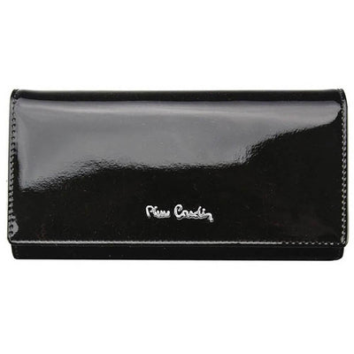 Pierre Cardin | Γυναικείο πορτοφόλι από γνήσιο φυσικό δέρμα GPD028, Μαύρο 1