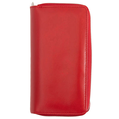 Pierre Cardin | Γυναικείο πορτοφόλι από γνήσιο φυσικό δέρμα GPD043, Κόκκινο 5